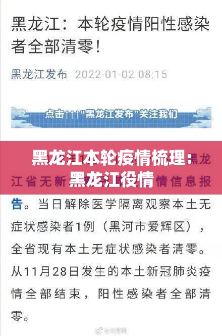 黑龙江本轮疫情梳理:黑龙江役情 黑龙江本轮疫情梳理:黑龙江役情