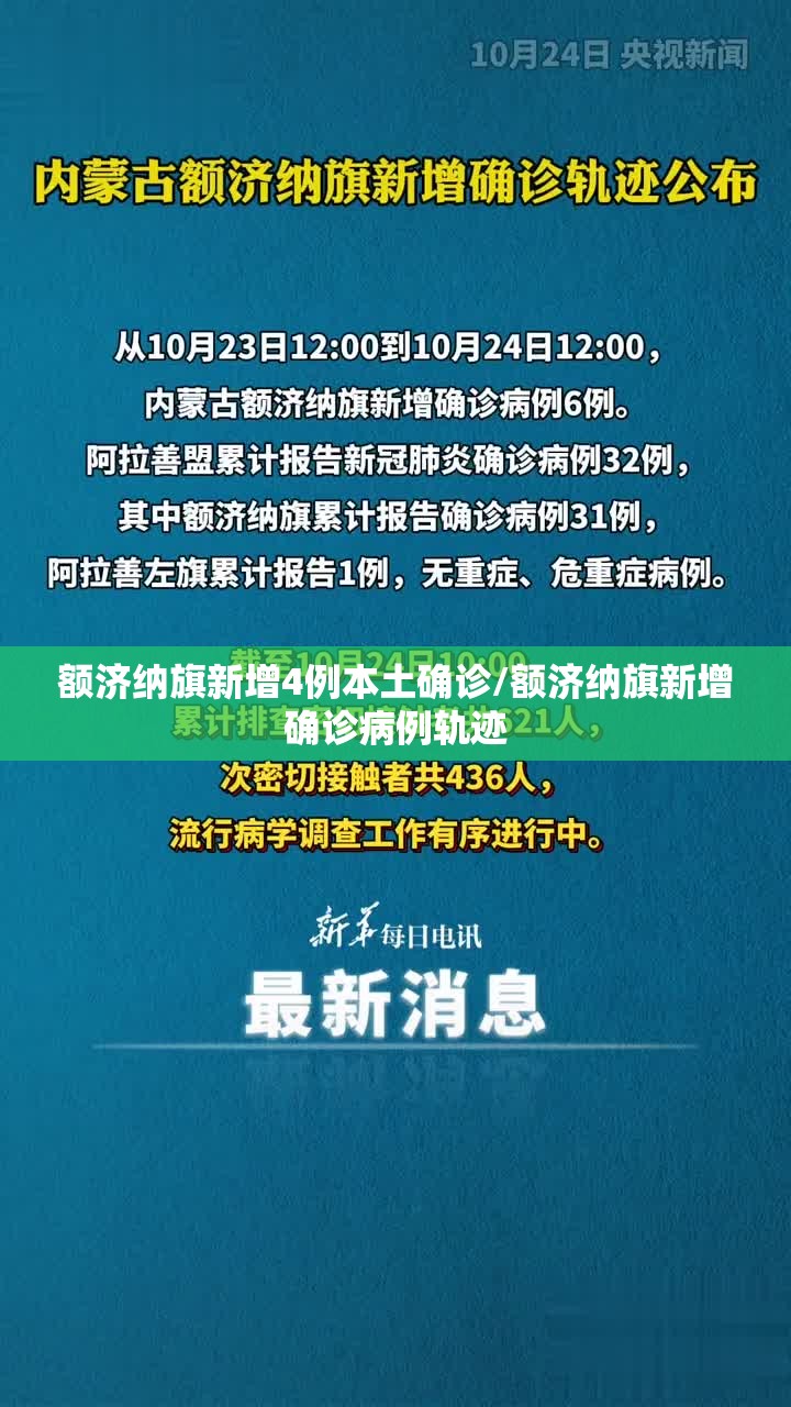 额济纳旗新增4例本土确诊/额济纳旗新增确诊病例轨迹 额济纳旗新增4例本土确诊/额济纳旗新增确诊病例轨迹