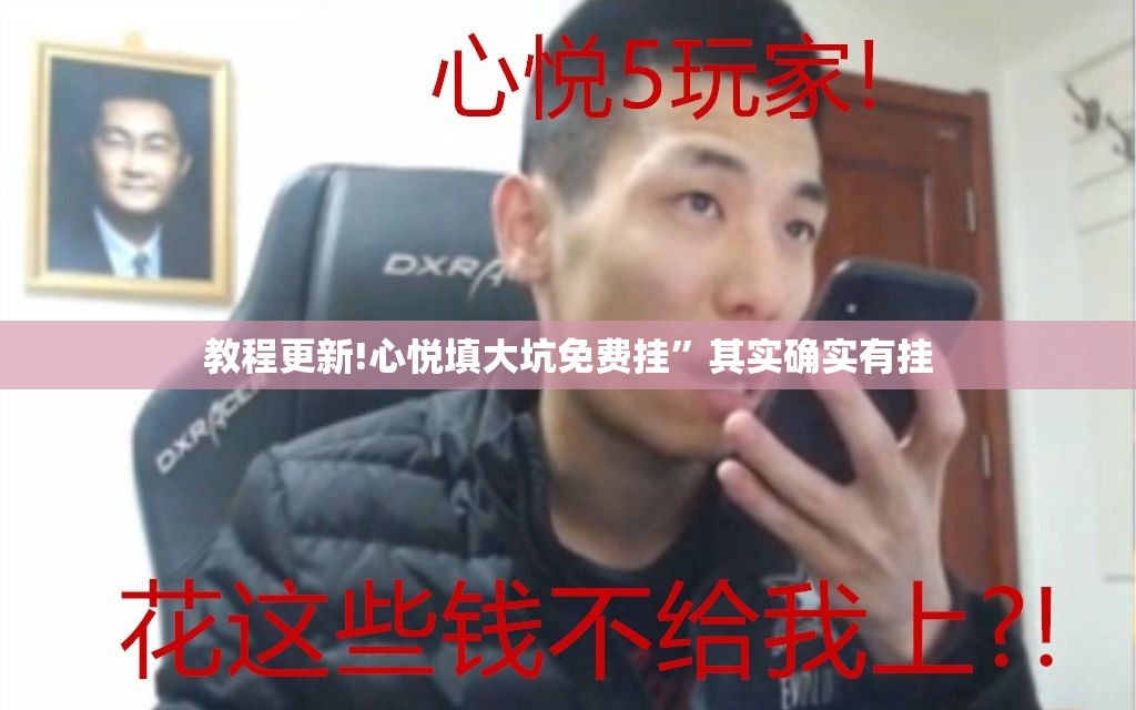 教程更新!心悦填大坑免费挂”其实确实有挂