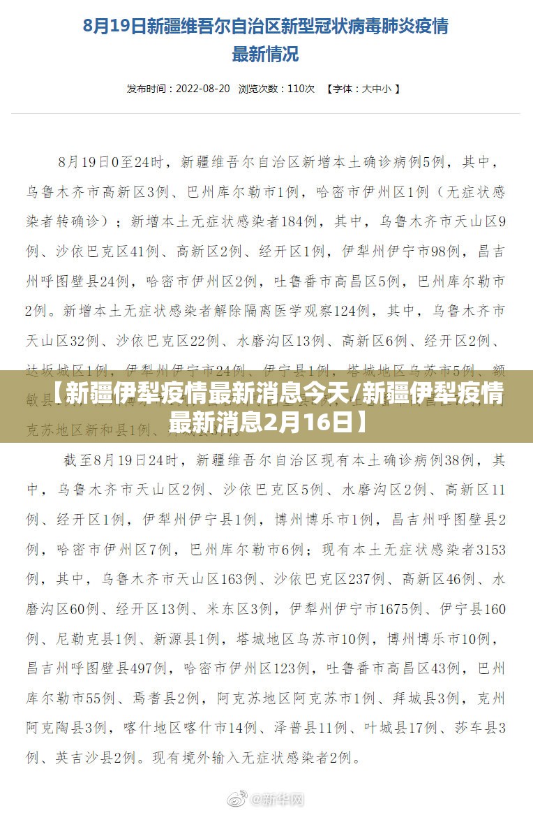 【新疆伊犁疫情最新消息今天/新疆伊犁疫情最新消息2月16日】 【新疆伊犁疫情最新消息今天/新疆伊犁疫情最新消息2月16日】