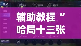 辅助教程“哈局十三张有挂是真是假”(透视挂)辅助透视教程