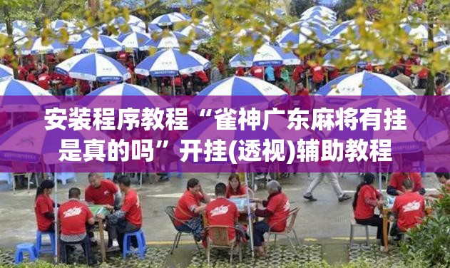 安装程序教程“雀神广东麻将有挂是真的吗”开挂(透视)辅助教程