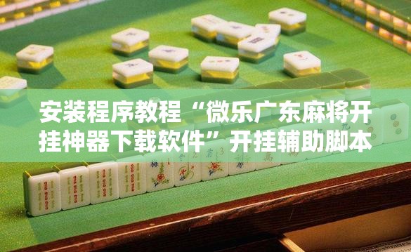 安装程序教程“微乐广东麻将开挂神器下载软件”开挂辅助脚本+详细开挂安装教程