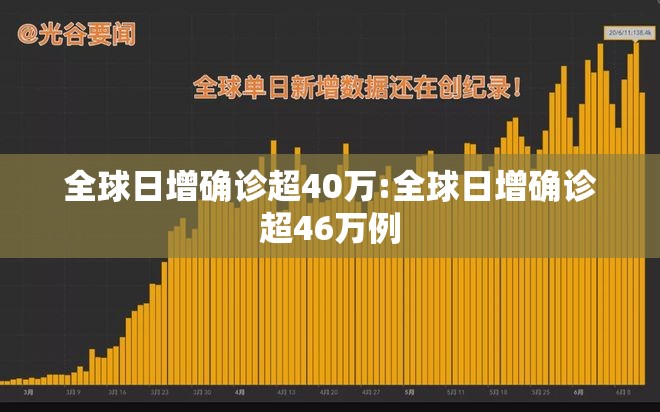 全球日增确诊超40万:全球日增确诊超46万例 全球日增确诊超40万:全球日增确诊超46万例