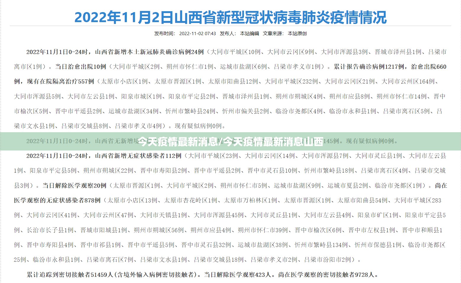 今天疫情最新消息/今天疫情最新消息山西 今天疫情最新消息/今天疫情最新消息山西