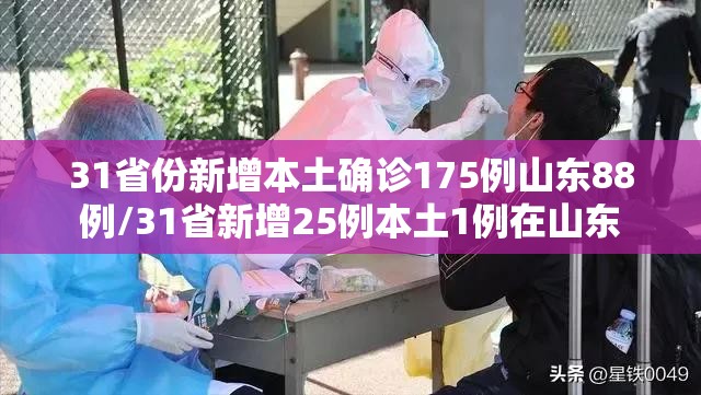 31省份新增本土确诊175例山东88例/31省新增25例本土1例在山东