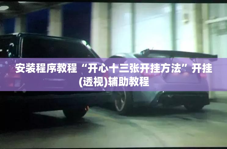 安装程序教程“开心十三张开挂方法”开挂(透视)辅助教程