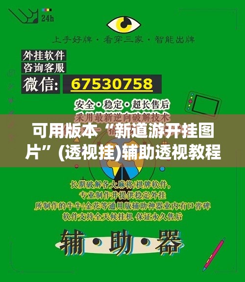 可用版本“新道游开挂图片”(透视挂)辅助透视教程