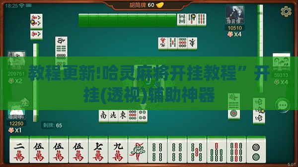 教程更新!哈灵麻将开挂教程”开挂(透视)辅助神器