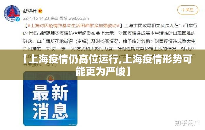 【上海疫情仍高位运行,上海疫情形势可能更为严峻】 【上海疫情仍高位运行,上海疫情形势可能更为严峻】
