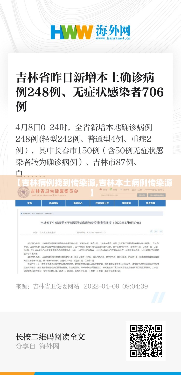 【吉林病例找到传染源,吉林本土病例传染源】