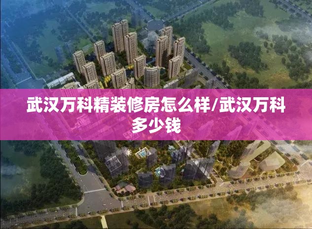 武汉万科精装修房怎么样/武汉万科多少钱 武汉万科精装修房怎么样/武汉万科多少钱