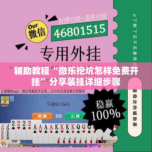 辅助教程“微乐挖坑怎样免费开挂”分享装挂详细步骤