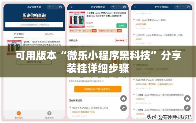 可用版本“微乐小程序黑科技	”分享装挂详细步骤