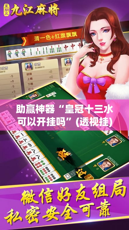 助赢神器“皇冠十三水可以开挂吗	”(透视挂)辅助透视教程