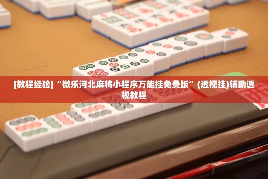 [教程经验]“微乐河北麻将小程序万能挂免费版	”(透视挂)辅助透视教程