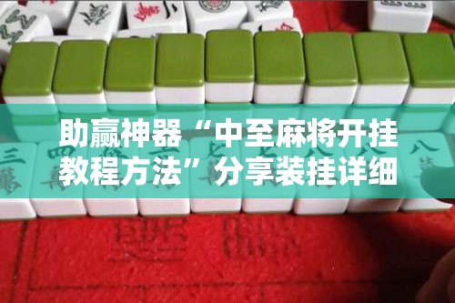 助赢神器“中至麻将开挂教程方法	”分享装挂详细步骤