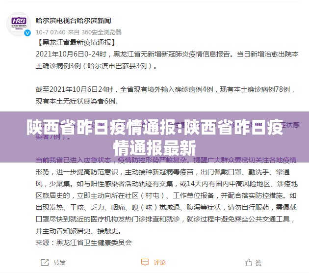 陕西省昨日疫情通报:陕西省昨日疫情通报最新 陕西省昨日疫情通报:陕西省昨日疫情通报最新