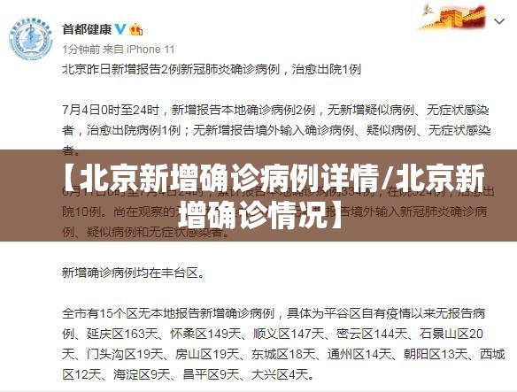 【北京新增确诊病例详情/北京新增确诊情况】 【北京新增确诊病例详情/北京新增确诊情况】