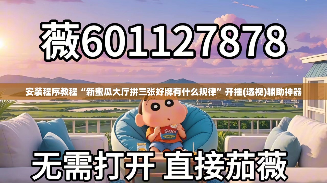 安装程序教程“新蜜瓜大厅拼三张好牌有什么规律”开挂(透视)辅助神器
