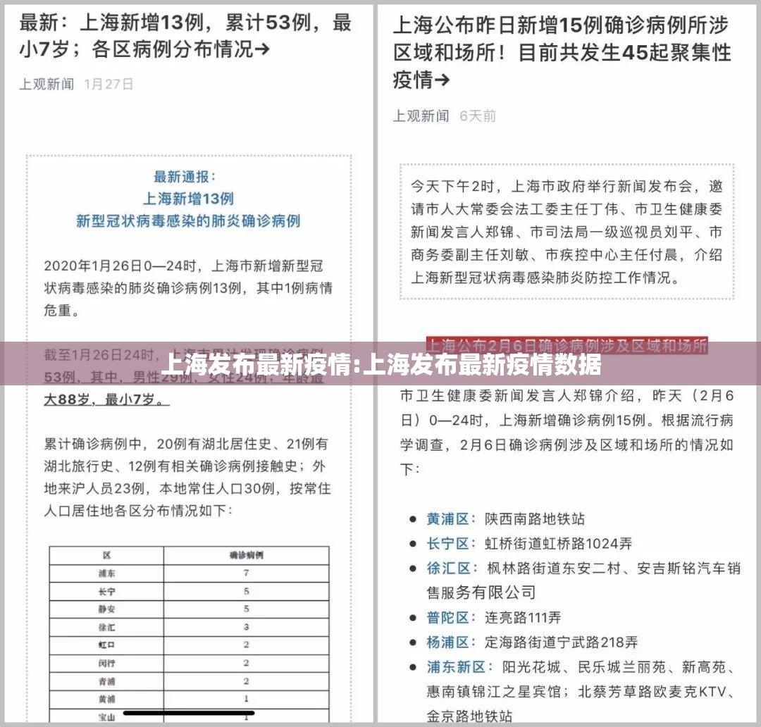 上海发布最新疫情:上海发布最新疫情数据 上海发布最新疫情:上海发布最新疫情数据