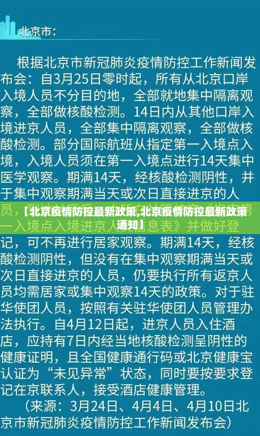 【北京疫情防控最新政策,北京疫情防控最新政策通知】 【北京疫情防控最新政策,北京疫情防控最新政策通知】