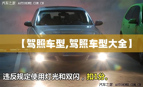 【驾照车型,驾照车型大全】