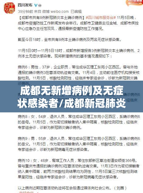 成都无新增病例及无症状感染者/成都新冠肺炎无症状感染者 成都无新增病例及无症状感染者/成都新冠肺炎无症状感染者
