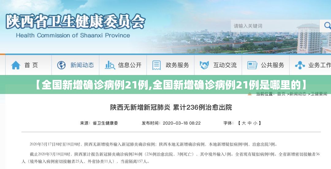 【全国新增确诊病例21例,全国新增确诊病例21例是哪里的】 【全国新增确诊病例21例,全国新增确诊病例21例是哪里的】
