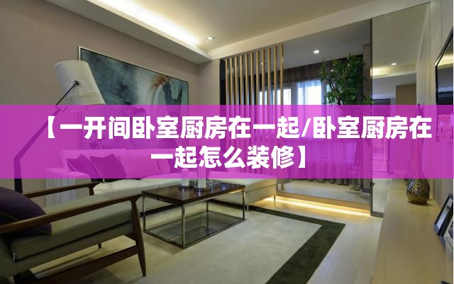 【一开间卧室厨房在一起/卧室厨房在一起怎么装修】 【一开间卧室厨房在一起/卧室厨房在一起怎么装修】