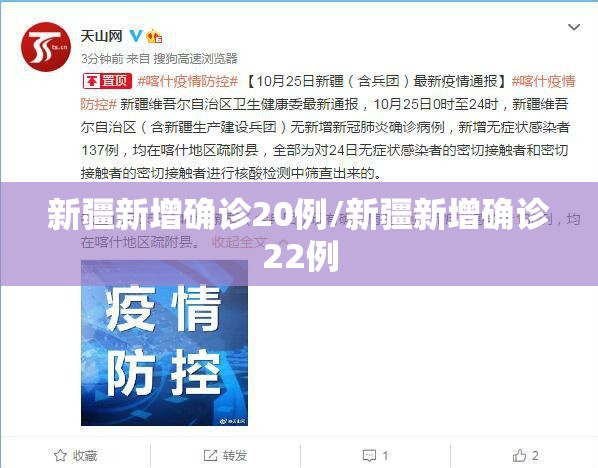 新疆新增确诊20例/新疆新增确诊22例