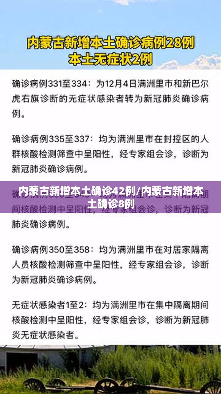 内蒙古新增本土确诊42例/内蒙古新增本土确诊8例 内蒙古新增本土确诊42例/内蒙古新增本土确诊8例