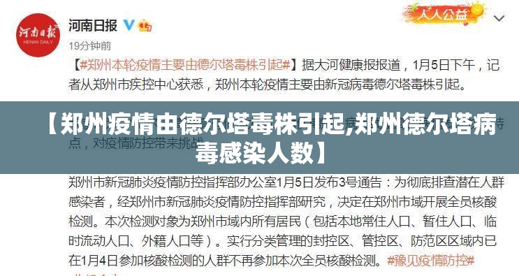 【郑州疫情由德尔塔毒株引起,郑州德尔塔病毒感染人数】 【郑州疫情由德尔塔毒株引起,郑州德尔塔病毒感染人数】
