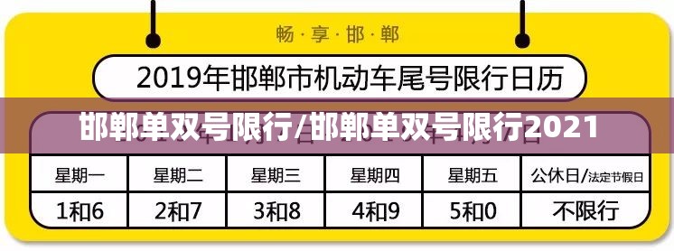 邯郸单双号限行/邯郸单双号限行2021 邯郸单双号限行/邯郸单双号限行2021