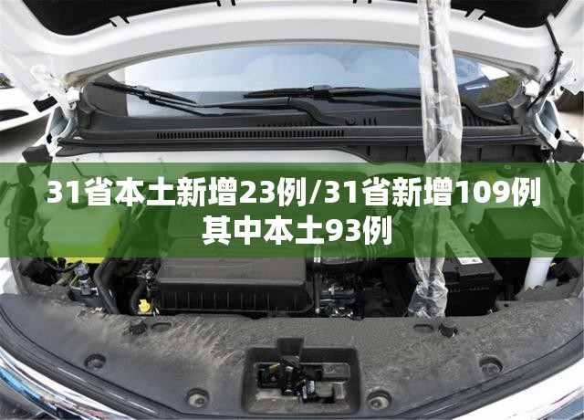 31省本土新增23例/31省新增109例 其中本土93例 31省本土新增23例/31省新增109例 其中本土93例