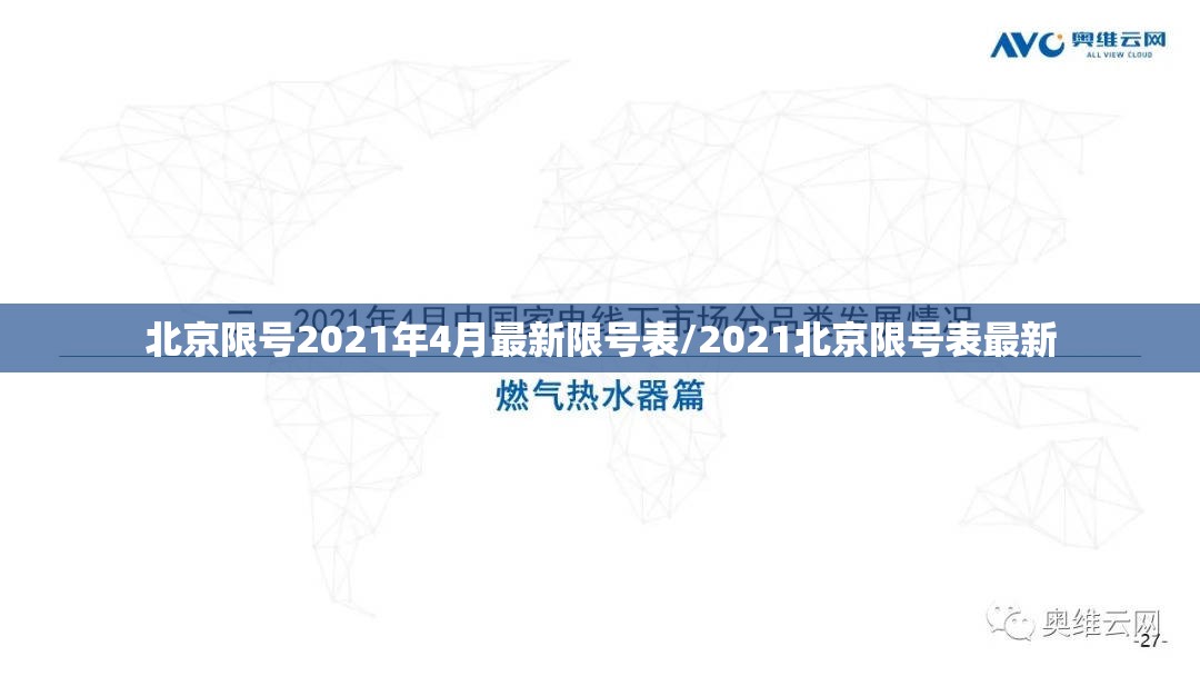 北京限号2021年4月最新限号表/2021北京限号表最新