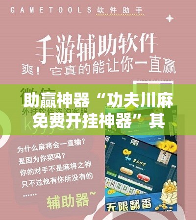 助赢神器“功夫川麻免费开挂神器”其实确实有挂