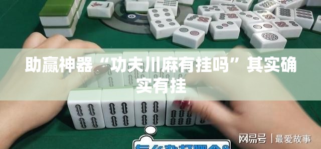 助赢神器“功夫川麻有挂吗	”其实确实有挂