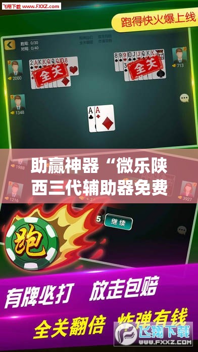 助赢神器“微乐陕西三代辅助器免费版	”(透视挂)辅助透视教程