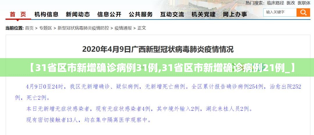 【31省区市新增确诊病例31例,31省区市新增确诊病例21例_】 【31省区市新增确诊病例31例,31省区市新增确诊病例21例_】