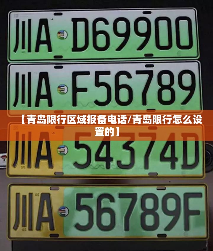 【青岛限行区域报备电话/青岛限行怎么设置的】