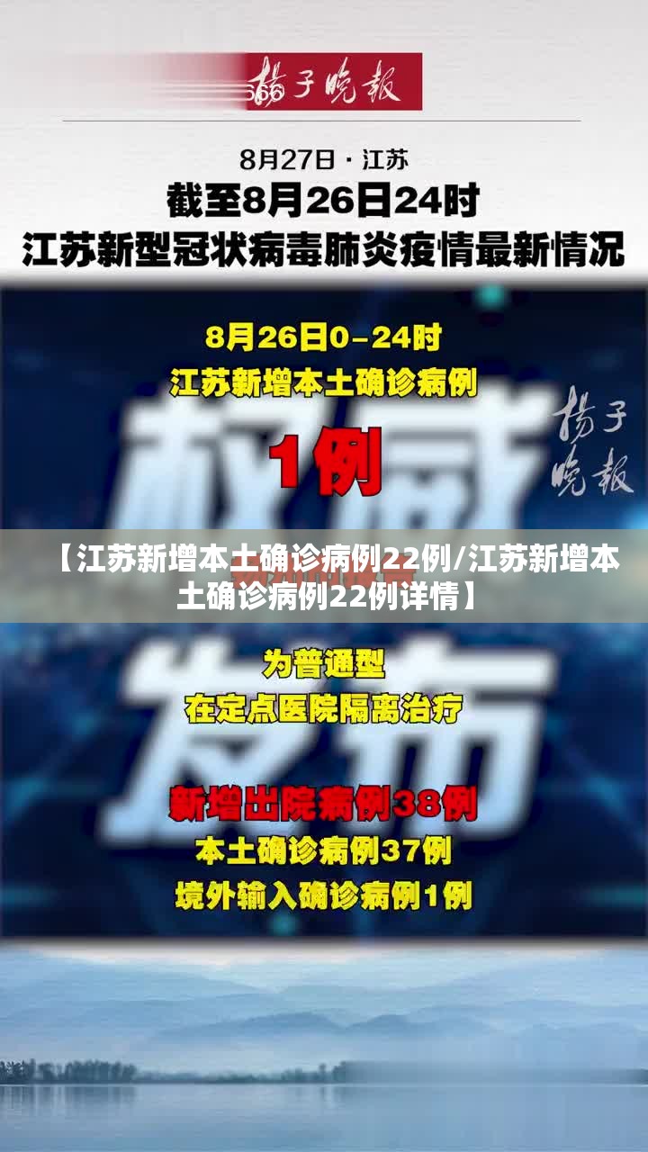 【江苏新增本土确诊病例22例/江苏新增本土确诊病例22例详情】 【江苏新增本土确诊病例22例/江苏新增本土确诊病例22例详情】