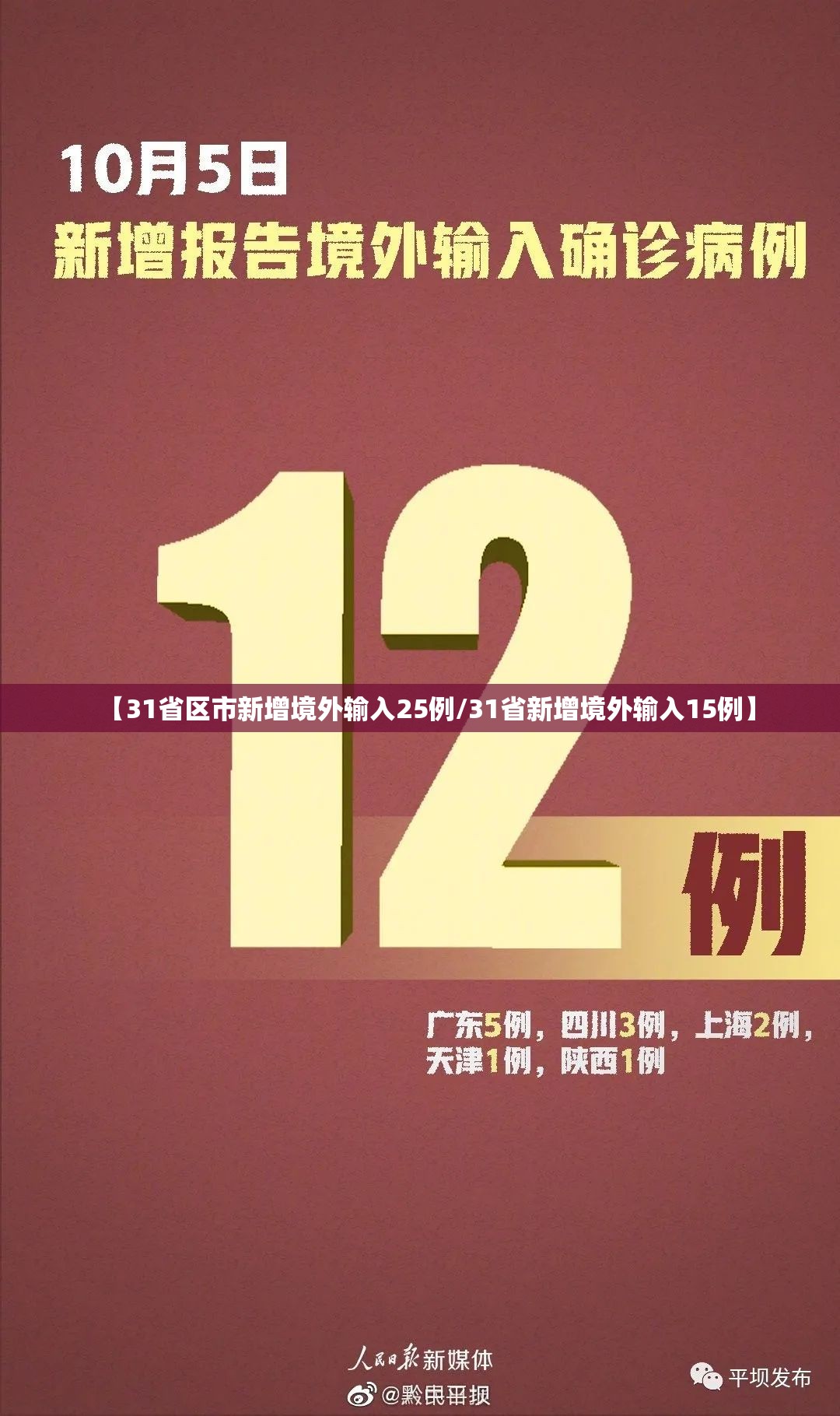 【31省区市新增境外输入25例/31省新增境外输入15例】 【31省区市新增境外输入25例/31省新增境外输入15例】