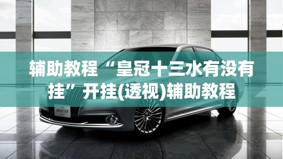 辅助教程“皇冠十三水有没有挂	”开挂(透视)辅助教程