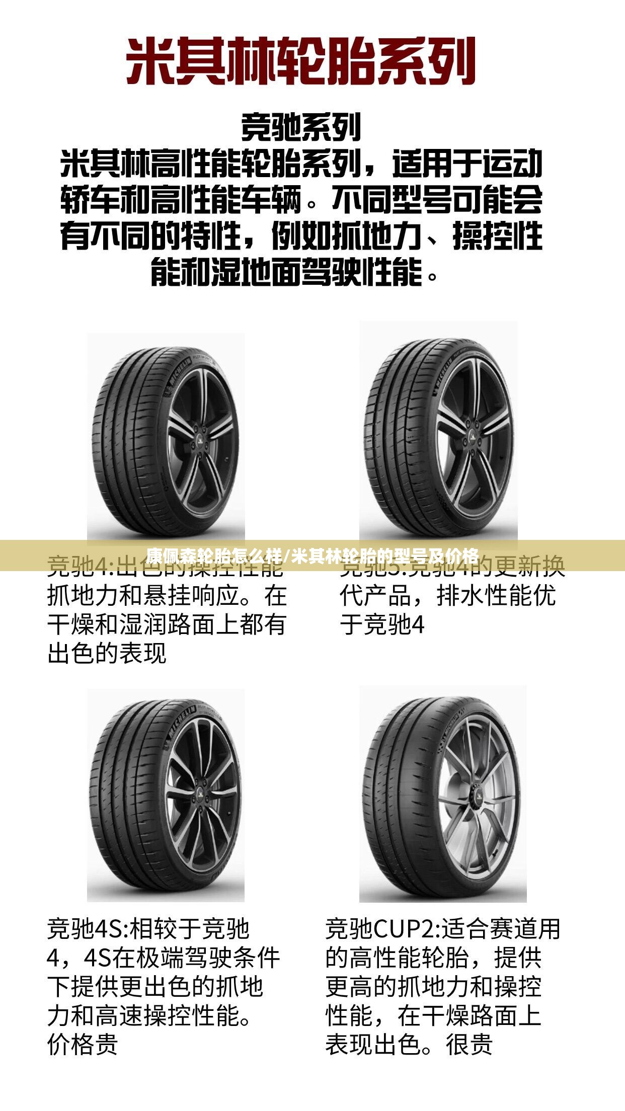 康佩森轮胎怎么样/米其林轮胎的型号及价格 康佩森轮胎怎么样/米其林轮胎的型号及价格