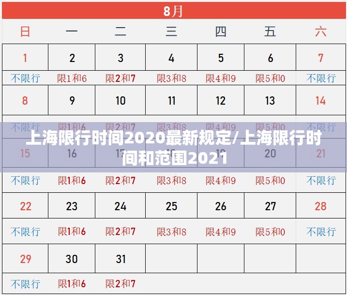 上海限行时间2020最新规定/上海限行时间和范围2021 上海限行时间2020最新规定/上海限行时间和范围2021