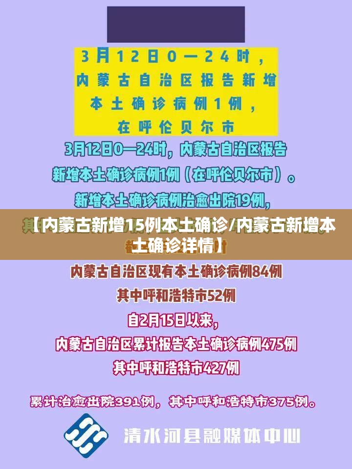 【内蒙古新增15例本土确诊/内蒙古新增本土确诊详情】 【内蒙古新增15例本土确诊/内蒙古新增本土确诊详情】