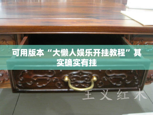可用版本“大懒人娱乐开挂教程	”其实确实有挂