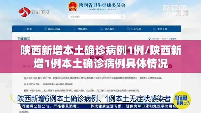陕西新增本土确诊病例1例/陕西新增1例本土确诊病例具体情况 陕西新增本土确诊病例1例/陕西新增1例本土确诊病例具体情况
