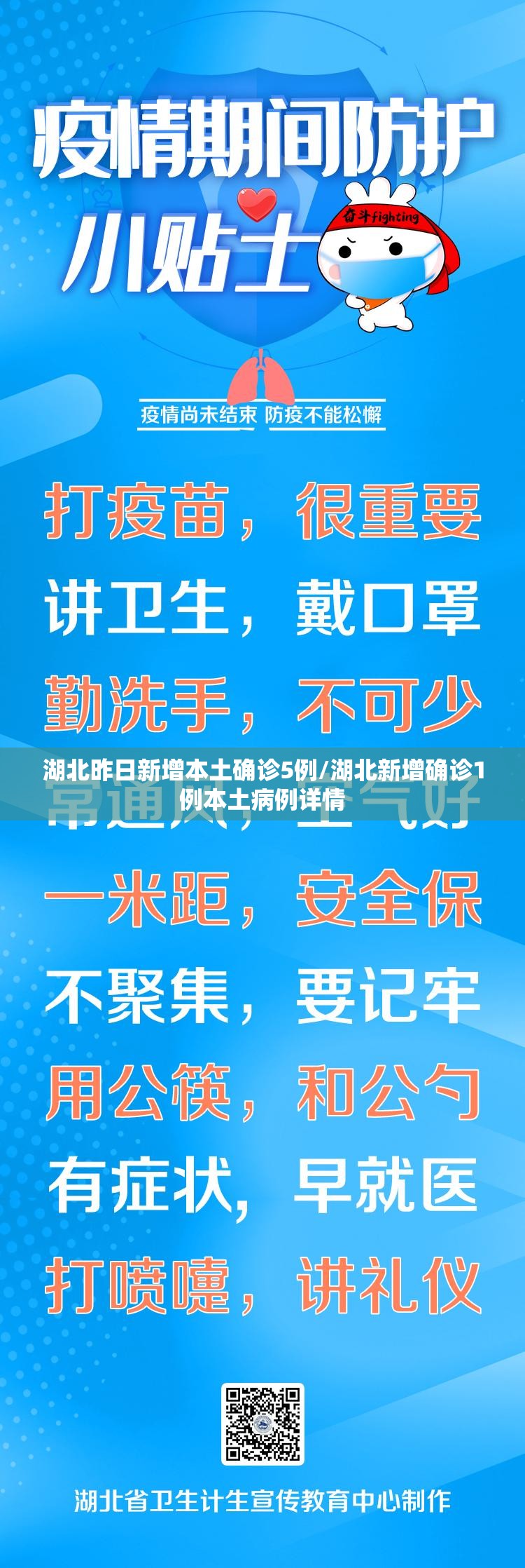 湖北昨日新增本土确诊5例/湖北新增确诊1例本土病例详情 湖北昨日新增本土确诊5例/湖北新增确诊1例本土病例详情